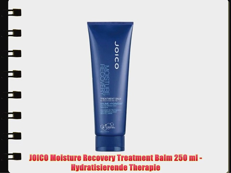 JOICO Moisture Recovery Treatment Balm 250 ml - Hydratisierende Therapie