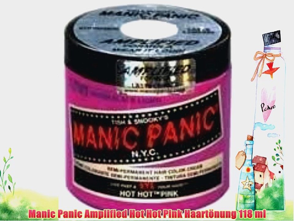 Manic Panic Amplified Hot Hot Pink Haart?nung 118 ml