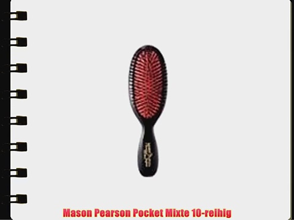 Mason Pearson Pocket Mixte 10-reihig