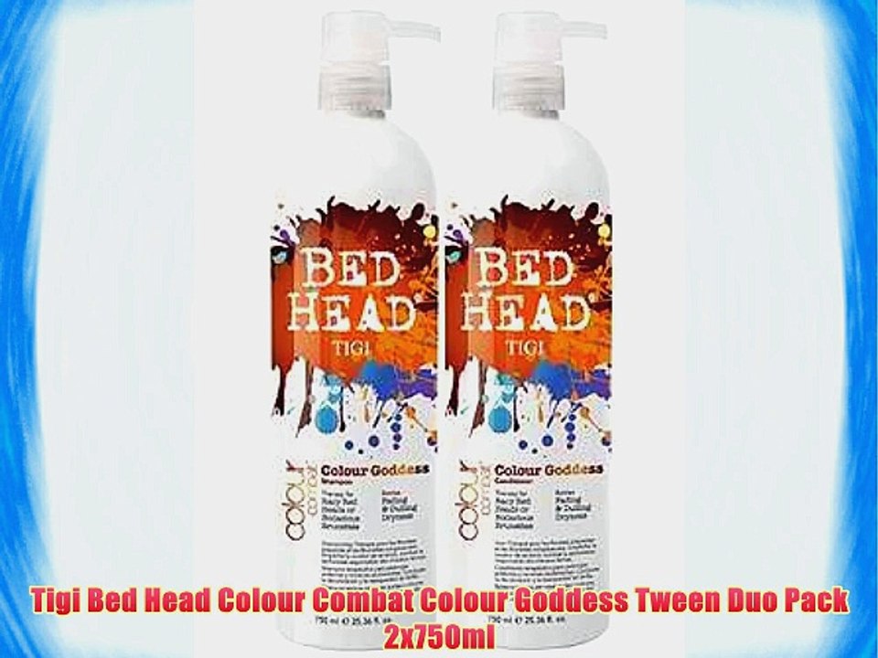 Tigi Bed Head Colour Combat Colour Goddess Tween Duo Pack 2x750ml