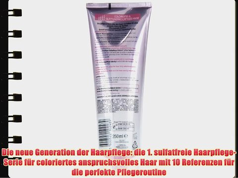 L'Or?al Paris EverPure Farbpflege und Gl?ttungs Sp?lung 3er Pack (3 x 250 ml)