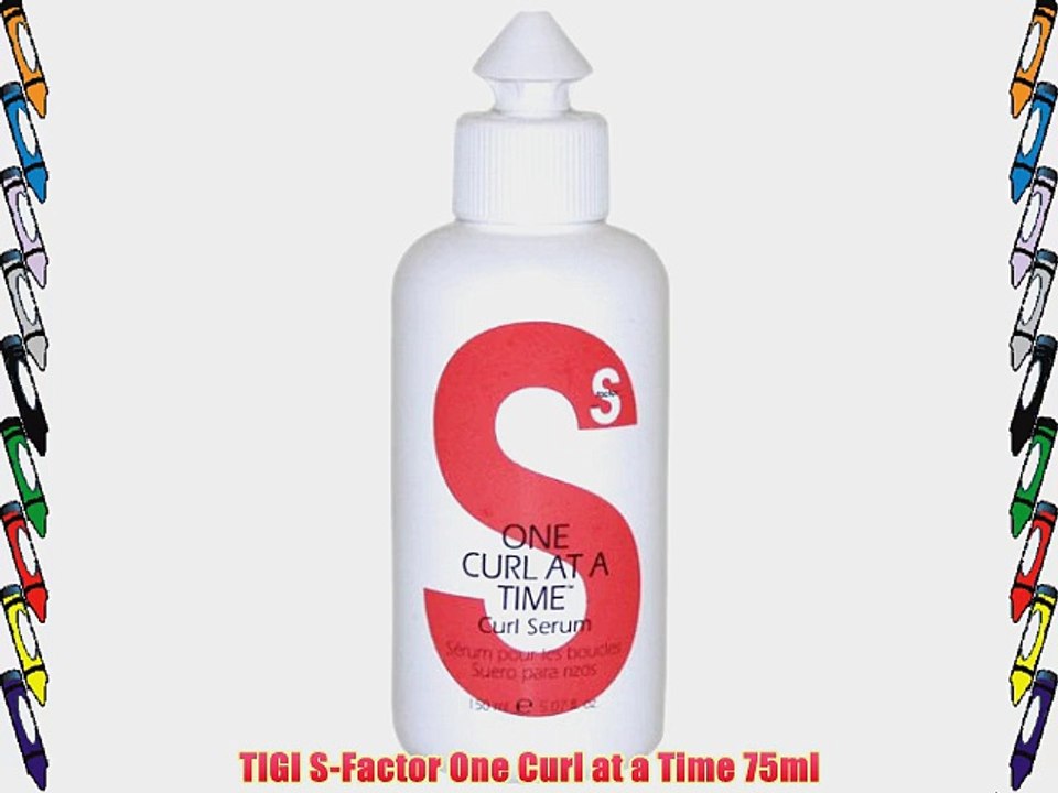 TIGI S-Factor One Curl at a Time 75ml