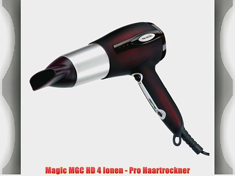 Magic MGC HD 4 Ionen - Pro Haartrockner