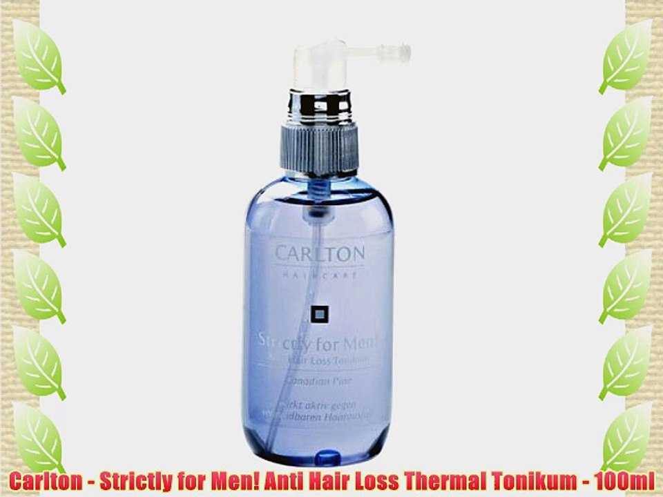 Carlton - Strictly for Men! Anti Hair Loss Thermal Tonikum - 100ml
