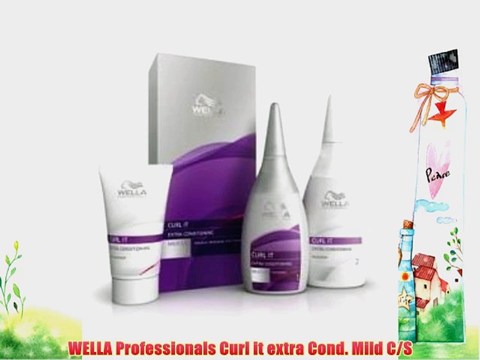Wella professionals curl it extra cond. mild c/s
