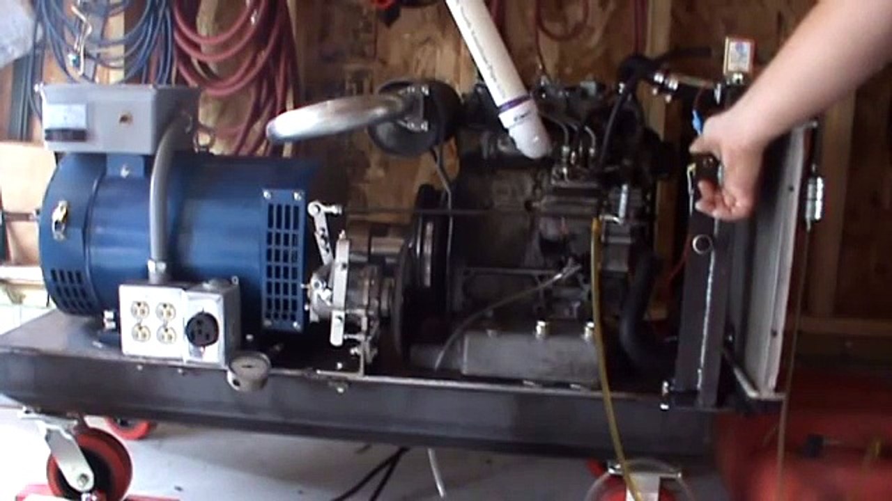 Kubota D600 generator 5kw