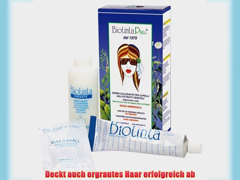 Biotinta Phito Naturhaarfarbe 17 nachtblau 1 Set