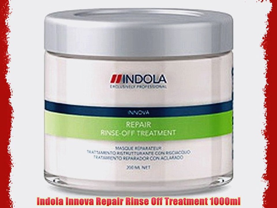 Indola Innova Repair Rinse Off Treatment 1000ml