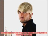 Herrenper?cke Per?cke M?nner Kurz Jugendlich L?ssig Modisch Blond GFW-964-24 Wig