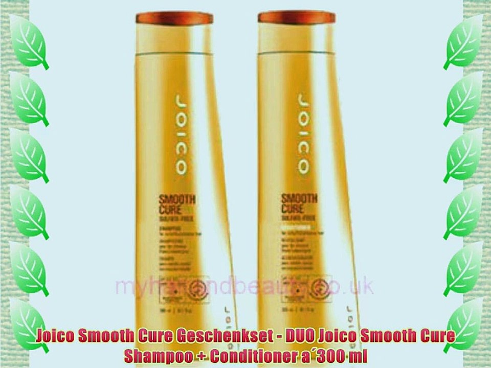 Joico Smooth Cure Geschenkset - DUO Joico Smooth Cure Shampoo   Conditioner a?300 ml