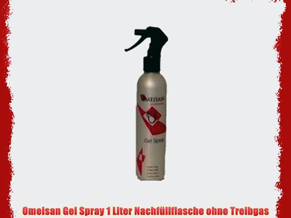 Omeisan Gel Spray 1 Liter Nachf?llflasche ohne Treibgas