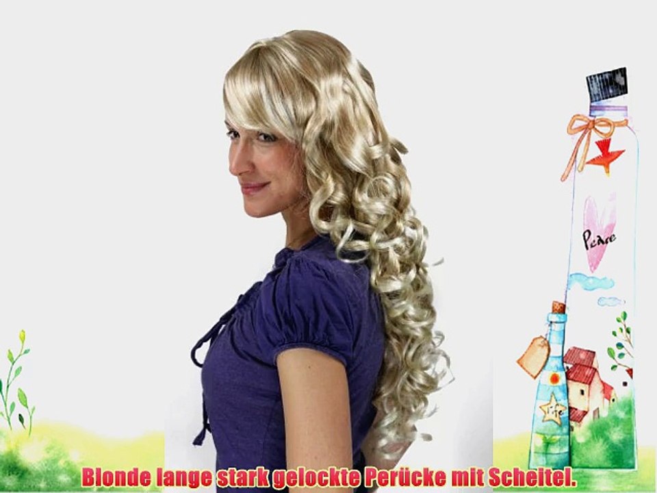 Per?cke Blond Mix lockig 7633-27T613