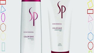 WELLA SP System Professional Color Save Duo Shampoo 250ml   Conditioner 200ml