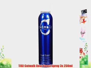 Tigi Catwalk Root Boost Spray 3x 250ml Video Dailymotion