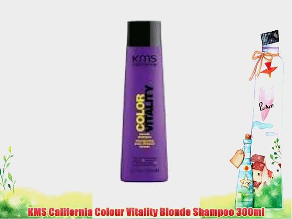 KMS California Colour Vitality Blonde Shampoo 300ml