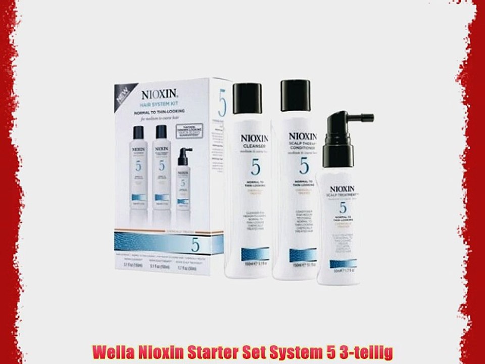 Wella Nioxin Starter Set System 5 3-teilig