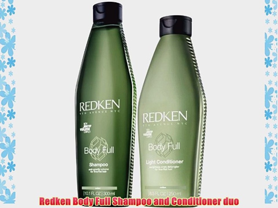 Redken Body Full Shampoo and Conditioner duo