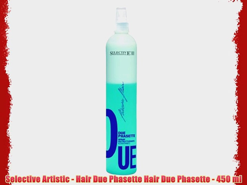 Selective Artistic - Hair Due Phasette Hair Due Phasette - 450 ml