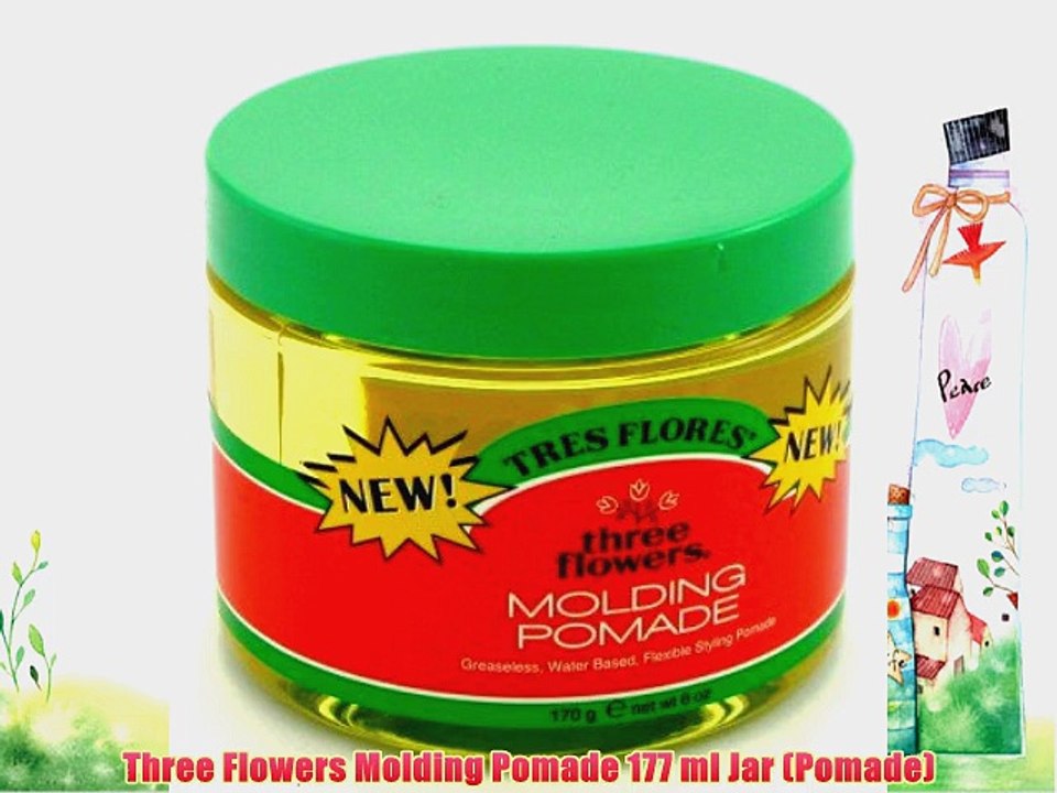 Three Flowers Molding Pomade 177 ml Jar (Pomade)