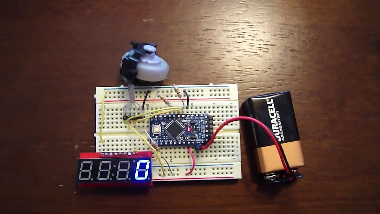 Arduino reading Mouse Scroll Wheel