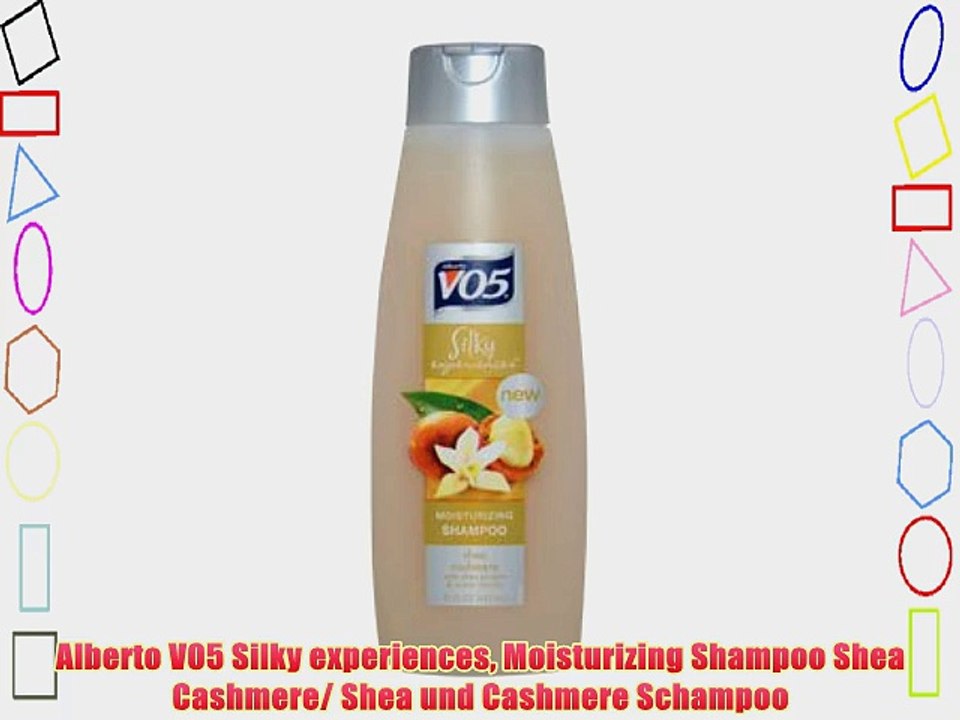 Alberto V05 Silky experiences Moisturizing Shampoo Shea Cashmere/ Shea und Cashmere Schampoo