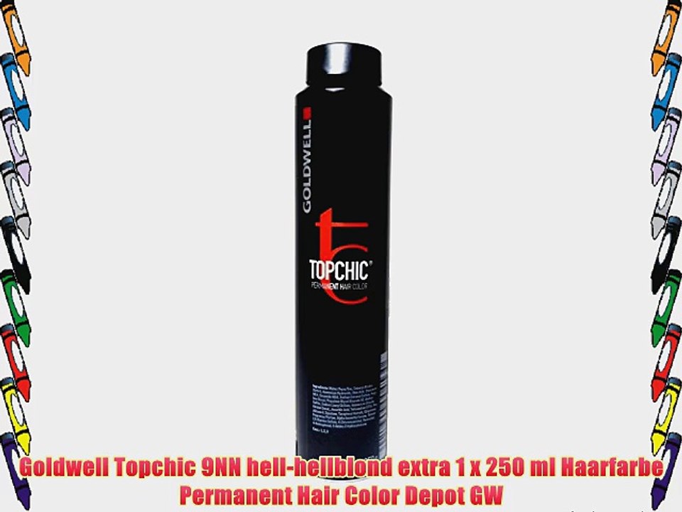 Goldwell Topchic 9NN hell-hellblond extra 1 x 250 ml Haarfarbe Permanent Hair Color Depot GW