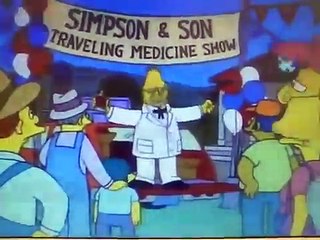 Los Simpsons - Tonico revitalizante Simpson e hijo