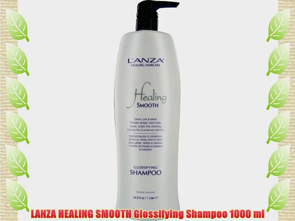 LANZA HEALING SMOOTH Glossifying Shampoo 1000 ml