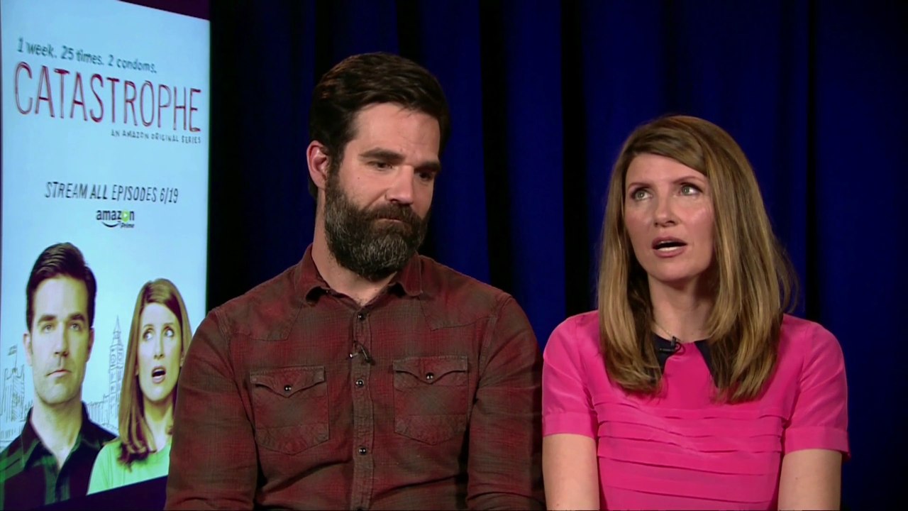 IR Interview: Rob Delaney & Sharon Horgan For "Catastrophe" [Amazon]