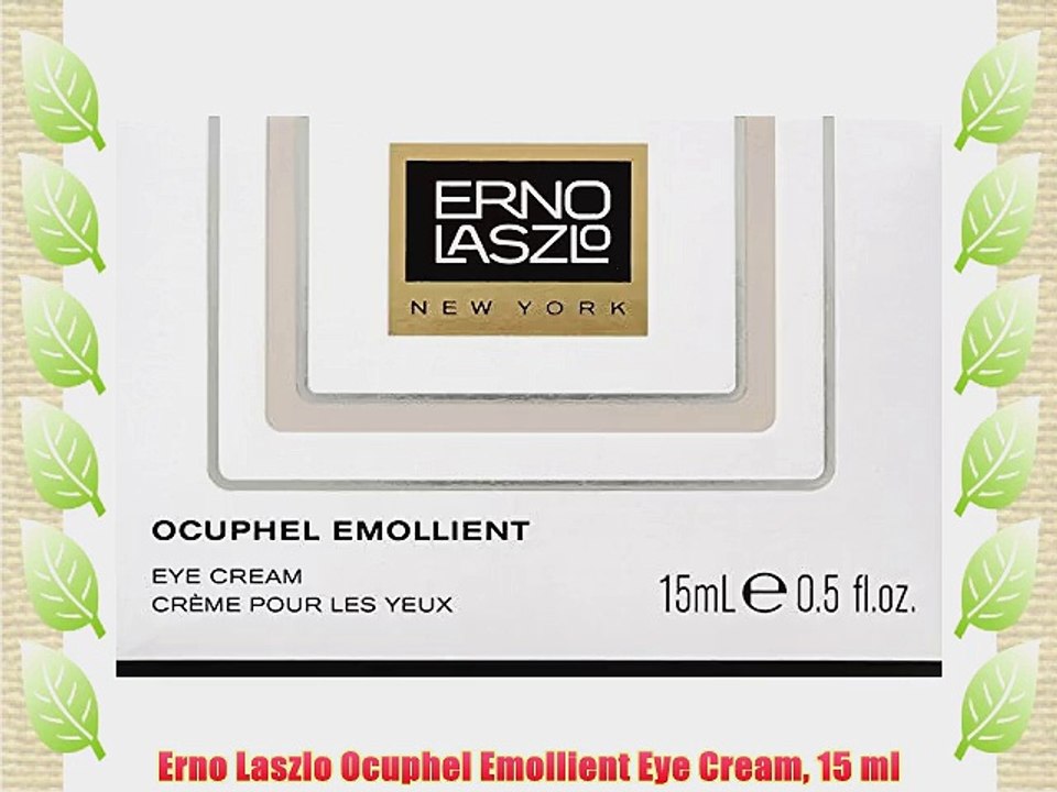 Erno Laszlo Ocuphel Emollient Eye Cream 15 ml
