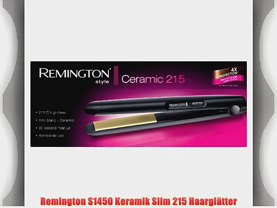 Remington S1450 Keramik Slim 215 Haargl?tter
