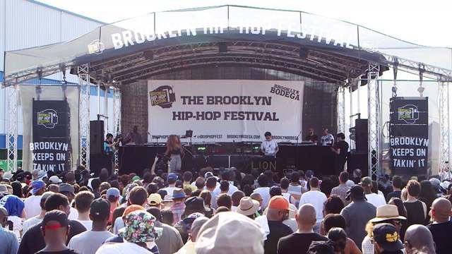 Lion Babe - Can I Kick It Live at Brooklyn Hip-Hop Festival