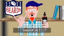 WARNING: The Beard Oil Song. Funny Cartoon Humor with Singing Beards