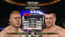 「UFC Undisputed 3」（PS3/Xbox 360）BROCK LESNAR VS MIRKO CRO COP