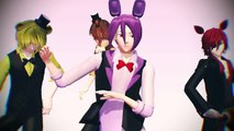 MMD Sweet Devil Colate Remix FNAF Freddy   Foxy   Bonnie   Goldie HD THANK YOU FOR 5K SUBS!!