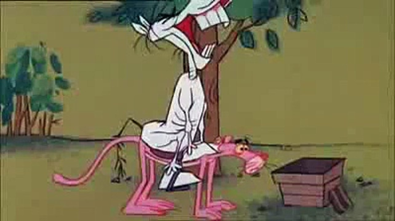 فيلم كارتون بينك (النمر الوردى) حلقه 1 الحصان الرخم