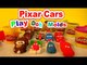 Pixar Cars Play Doh Lightning McQueen, Mater, and Francesco Bernoulli from Playdoh Molds Cars2