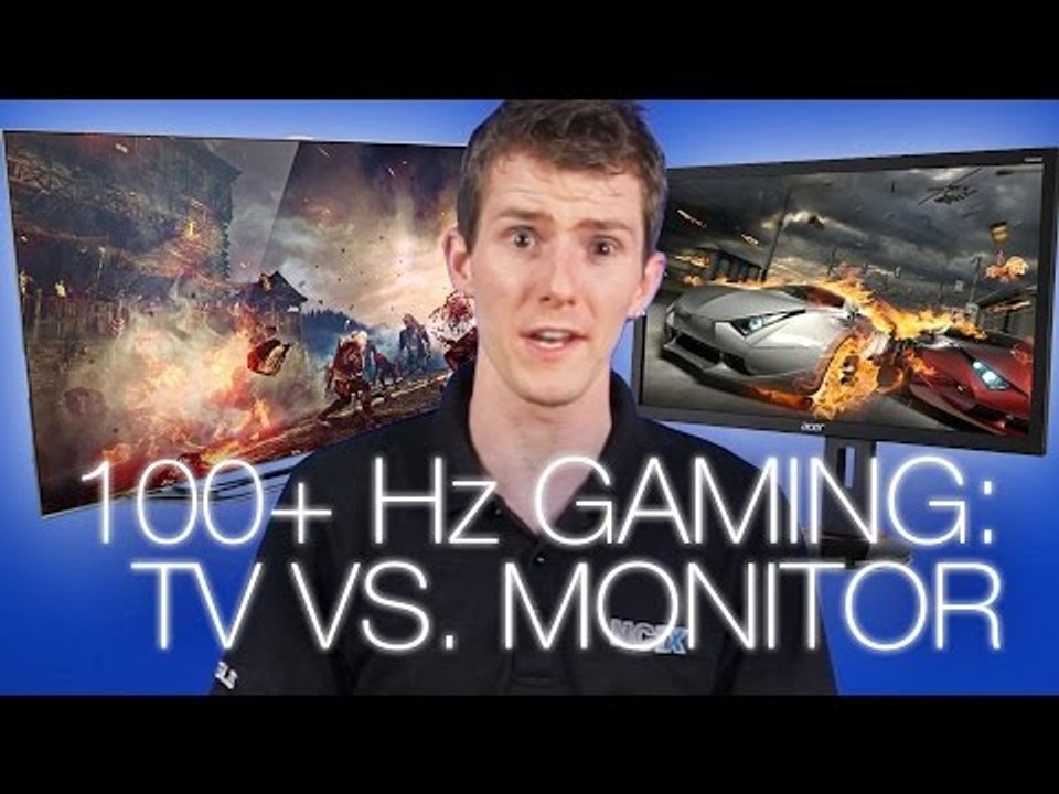 Are TVs as good as Monitors for Gaming? 144Hz Monitor vs 120Hz TV