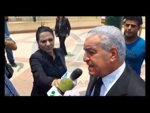 توافد الفنانين لـ صلاة جنازة الفنان عمر الشريف بـ مسجد المشير طنطاوي