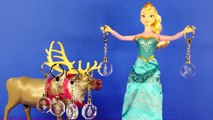 DISNEY FROZEN COLOR CHANGING Queen Elsa Princess Anna Olaf and Sven Color Changers
