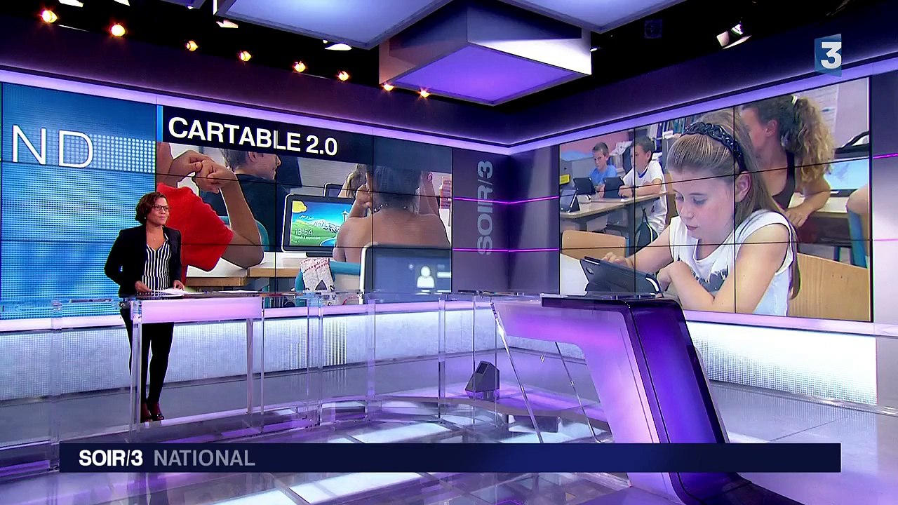 Le "cartable connecté", un pari sur l'avenir