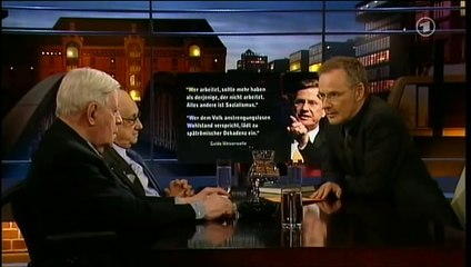 Helmut Schmidt bei Beckmann (2010) (2/7)