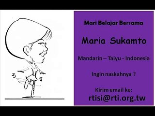 Belajar Bahasa Mandarin bersama Maria Sukamto seri 883