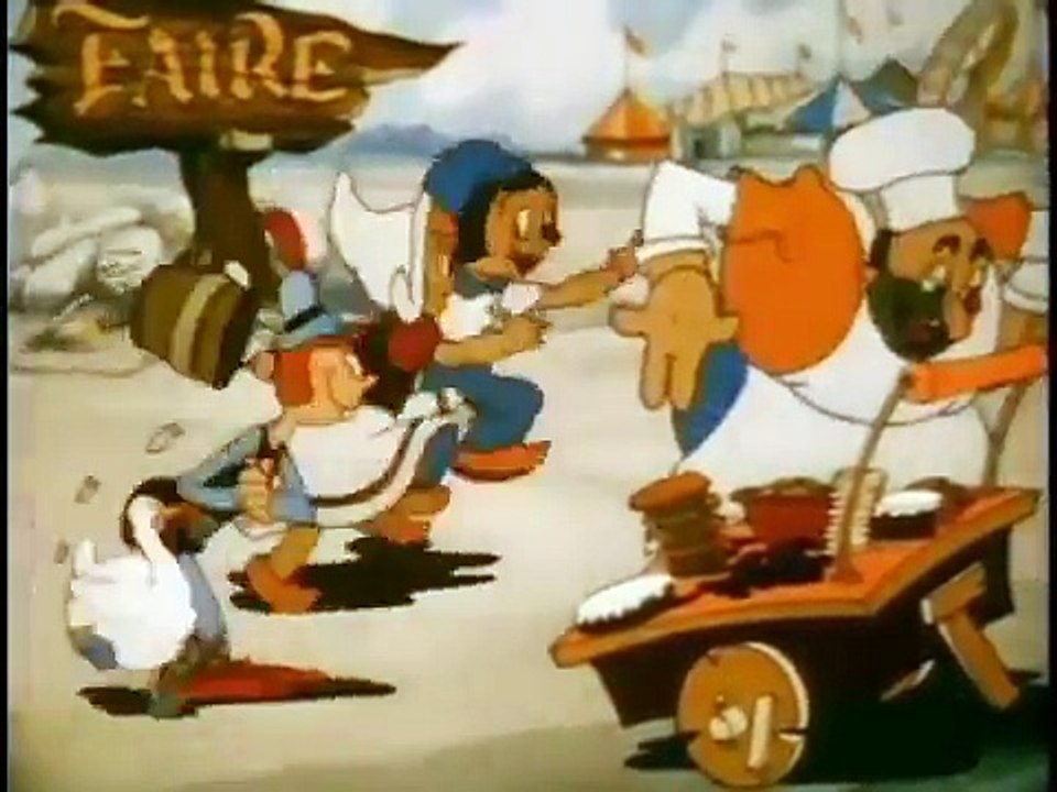 UB Iwerks ComiColor Cartoon Simple Simon Classic Cartoon