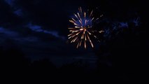4th of July 2015 Fireworks in Western NC Mountains