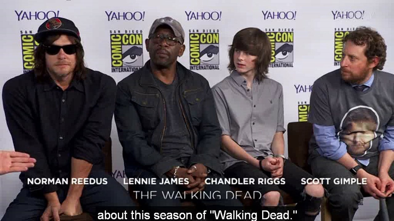 Comic con 2015 - The Walking Dead The Truth and Lies About Season 6