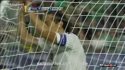 Andres Guardado Incredible Miss !!! Guatemala vs Mexico 0-0 Gold Cup 12.07.2015