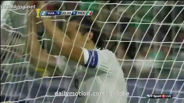 Andres Guardado Incredible Miss !!! Guatemala vs Mexico 0-0 Gold Cup 12.07.2015