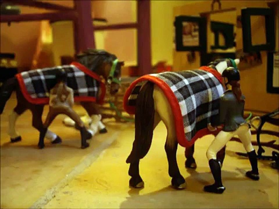 Un cours avec les nouveaux chevaux [Schleich]