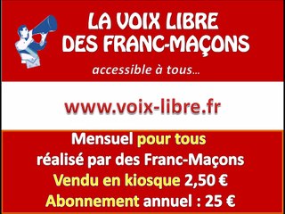 Franc-Maçonnerie : le magazine mensuel Lille